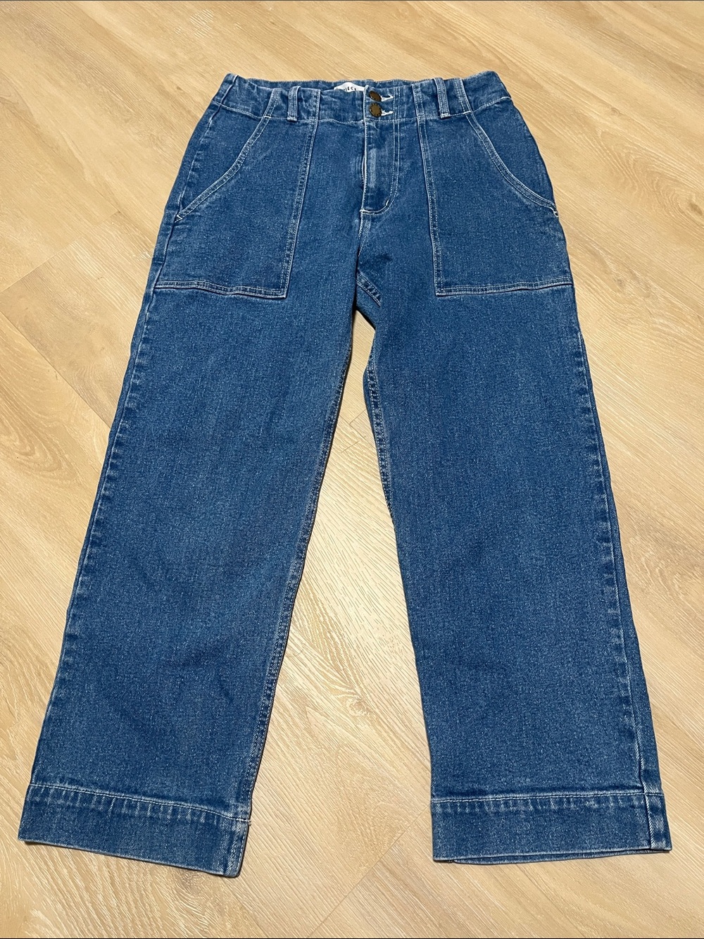 Apiece Apart Liv Cropped Jeans Size 4